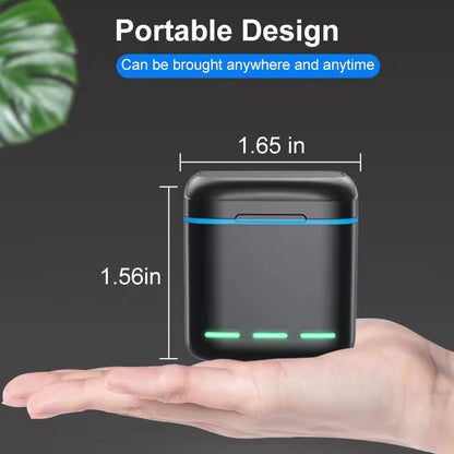 Eredeti töltő GoPro GoPro Hero 8 7 6 5 kamerához, fekete színben