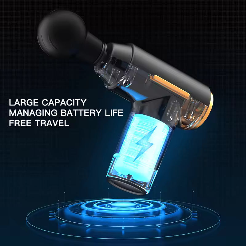 Hordozható mélyszöveti masszázspisztoly